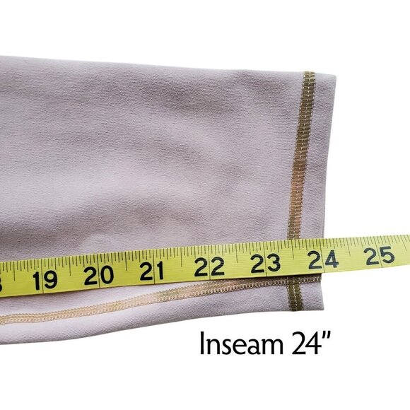 Fabletics Power Hold 7/8 Length Leggings inside pocket Dusty Pink S - Picture 7 of 9